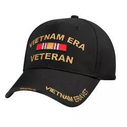 ROTHCO čepice VIETNAM VETERAN ČERNÁ
