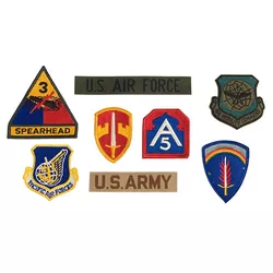 ROTHCO nášivky US MILITARY různé druhy 500ks