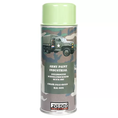 FOSCO barva ARMY ve spreji 400ml RAL 6021 SVĚTLE ZELENÁ