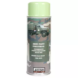 FOSCO barva ARMY ve spreji 400ml RAL 6021 SVĚTLE ZELENÁ
