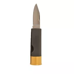 JACK PYKE nůž zavírací 4 cm SHOTGUN ve tvaru brokového náboje ČERNÝ