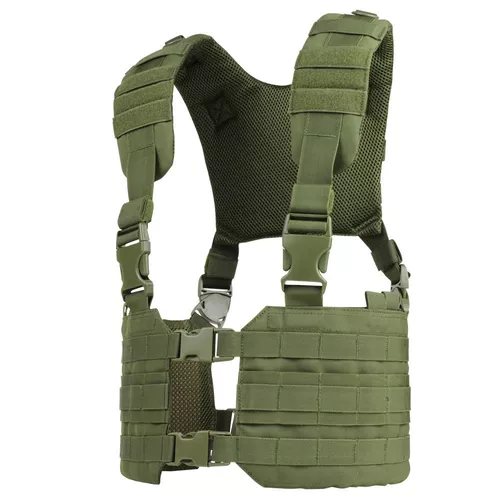 CONDOR OUTDOOR vesta taktická RONIN CHEST RIG ZELENÁ