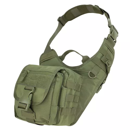 CONDOR OUTDOOR taška EDC přes rameno ZELENÁ