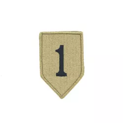 MILITARY RANGE nášivka 1st INFANTRY DIVISION VELCRO - OCP