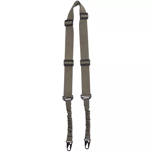 MIL-TEC popruh taktický zbraňový 2-bodový BUNGEE ZELENÝ