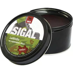 SIGA leštidlo na obuv vojenské 250g HNĚDÉ