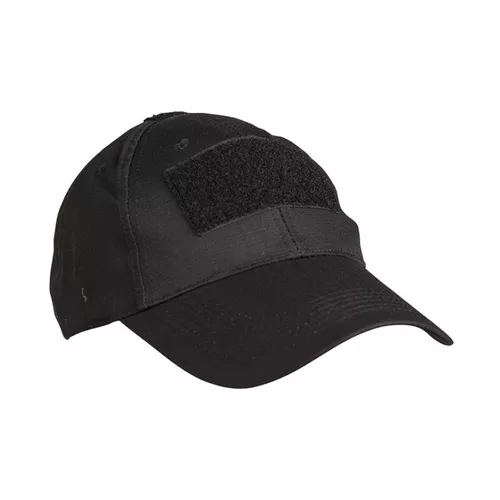 MIL-TEC čepice TACTICAL rip-stop baseball ČERNÁ