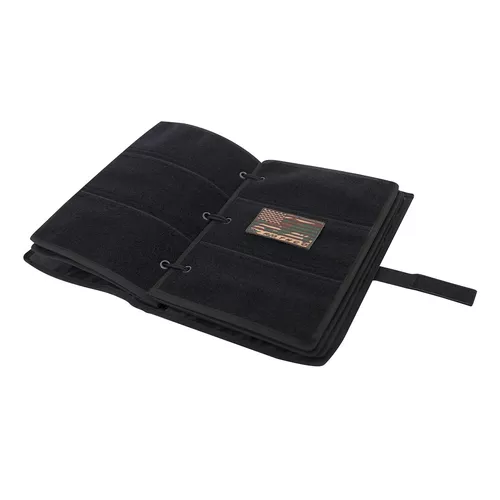 ROTHCO pořadač na nášivky VELCRO ČERNÝ