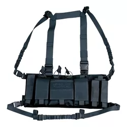 KOMBAT vesta taktická TROJAN CHEST RIG ČERNÁ