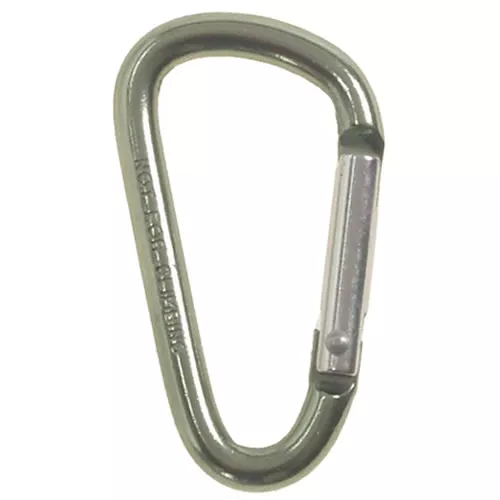 MFH karabina D 5 mm x 5 cm ZELENÁ