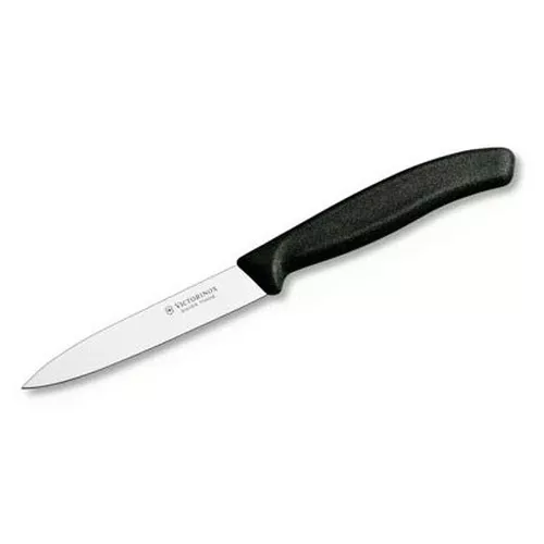 VICTORINOX nůž na zeleninu 10cm plast ČERNÝ