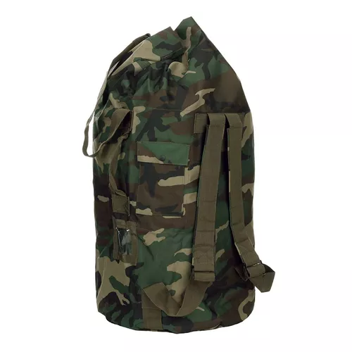 FOSCO pytel lodní US typ s popruhy 80l NYLON WOODLAND
