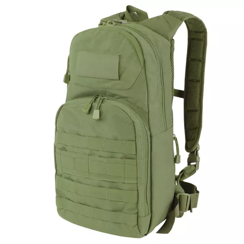 CONDOR OUTDOOR batoh FUEL vč. hydratačního 2,5l vaku ZELENÝ