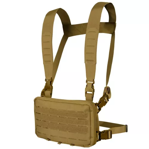 CONDOR OUTDOOR vesta taktická STOWAWAY CHEST RIG COYOTE