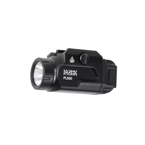 DAŽBOG svítilna taktická PT03 COMPACT na pistoli ČERNÁ