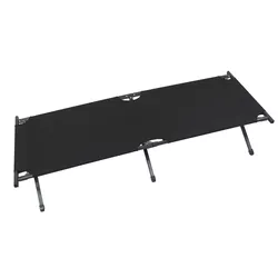 MFH lehátko US Alu 190x66x42cm ČERNÉ