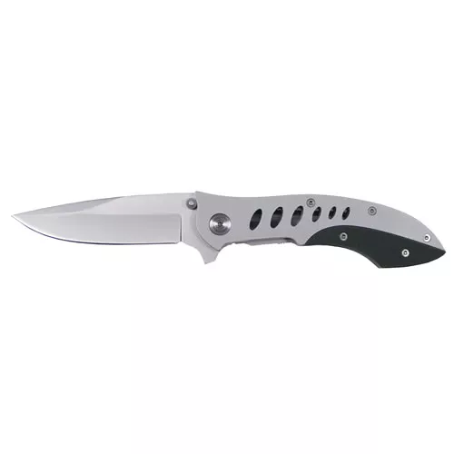 FOX Outdoor nůž zavírací 20,5x8,5 perforovaný ČERNÝ