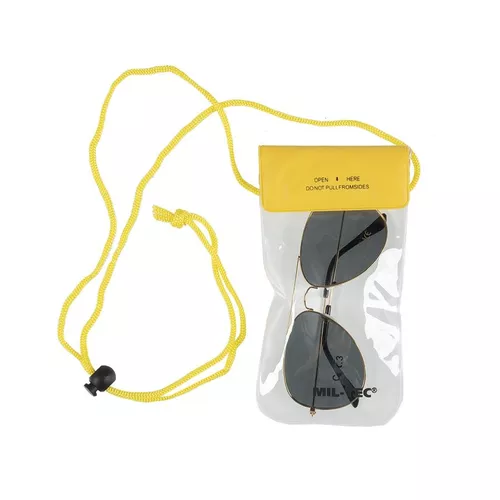 MIL-TEC pouzdro vodotěsné na krk 95x195 mm ŽLUTÉ