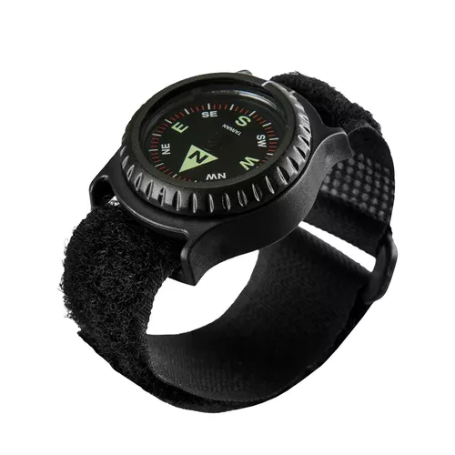 Helikon-Tex kompas na zápěstí T25 ČERNÝ