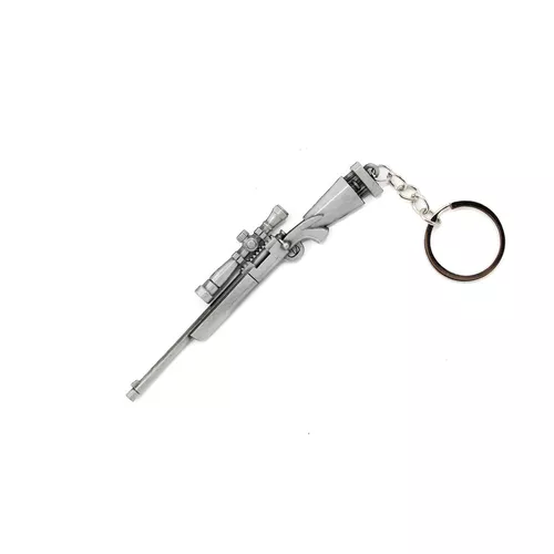 Albainox přívěšek na klíče puška Remington M24 STŘÍBRNÝ