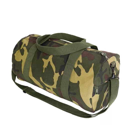 ROTHCO taška přes rameno VÁLEC 48 x 23 cm bavlněná WOODLAND