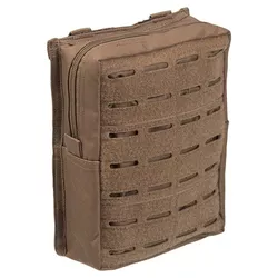 MIL-TEC pouzdro velké vertikální LASER CUT MOLLE DARK COYOTE