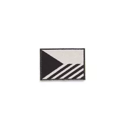 NAVYS nášivka VLAJKA ČR šikmé PRUHY velcro 7,5 x 5,5 cm DESERT