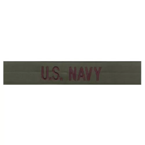MILITARY RANGE nášivka "U.S. NAVY" OLIV