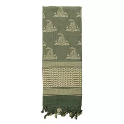 ROTHCO šátek SHEMAGH 107 x 107 cm GADSDEN SNAKE FOLIAGE