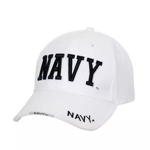 ROTHCO čepice DELUXE NAVY baseball BÍLÁ