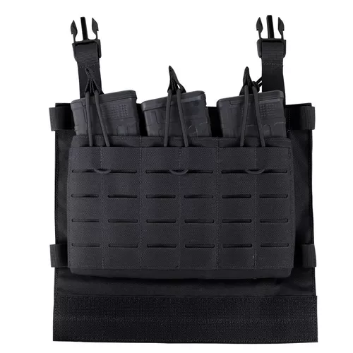CONDOR OUTDOOR platforma přední LCS VAS se sumkami ČERNÁ