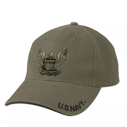 ROTHCO čepice U.S. NAVY EAGLE vintage ZELENÁ