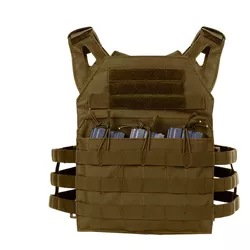 ROTHCO vesta MOLLE nosič plátů lehká COYOTE BROWN nadměrná velikost
