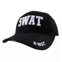 ROTHCO čepice DELUXE SWAT baseball ČERNÁ