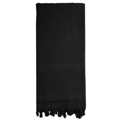 ROTHCO šátek SHEMAGH SOLID 107 x 107 cm ČERNÝ