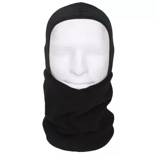 MFH kuklo nákrčník FLEECE ČERNÝ
