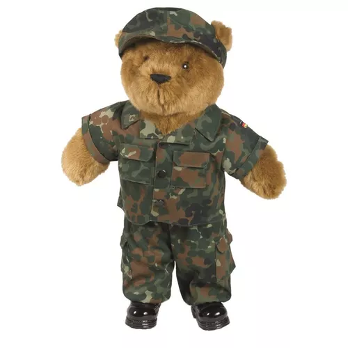 MIL-TEC hračka TEDDY OBLEČEK velký - FLECKTARN