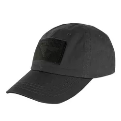 CONDOR OUTDOOR čepice OPERATOR s velcro panely ČERNÁ