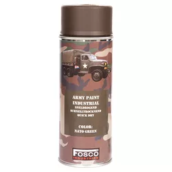 FOSCO barva ARMY ve spreji 400ml ZELENÁ NATO
