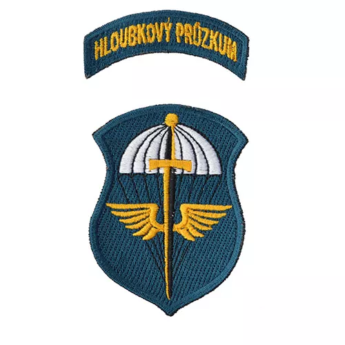 NAVYS nášivka HLOUBKOVÝ PRŮZKUM - BAREVNÁ