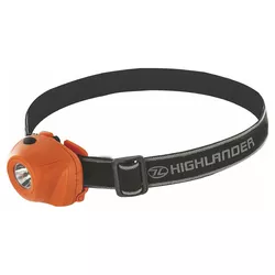 HIGHLANDER svítilna čelová BEAM 1 Watt/50 Lumens ORANŽOVÁ