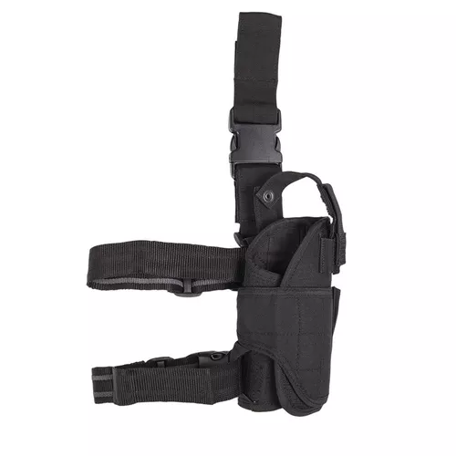 MIL-TEC pouzdro pistolové stehenní CORDURA ČERNÉ