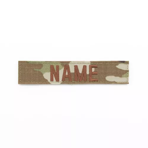 MILITARY RANGE nášivka jmenovka "NAME" 12,5 cm VELCRO OCP