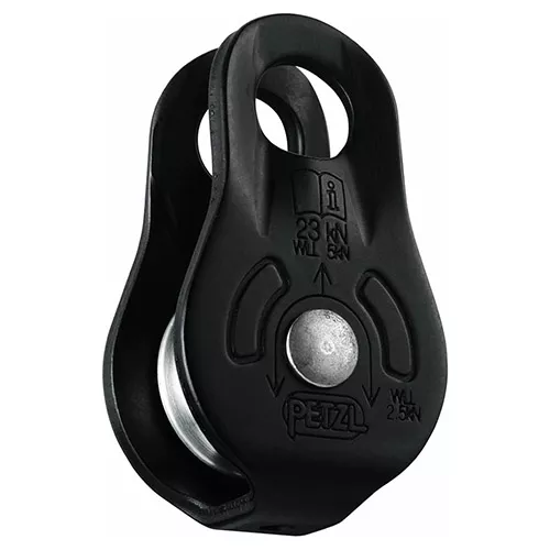 PETZL kladka FIXE ČERNÁ