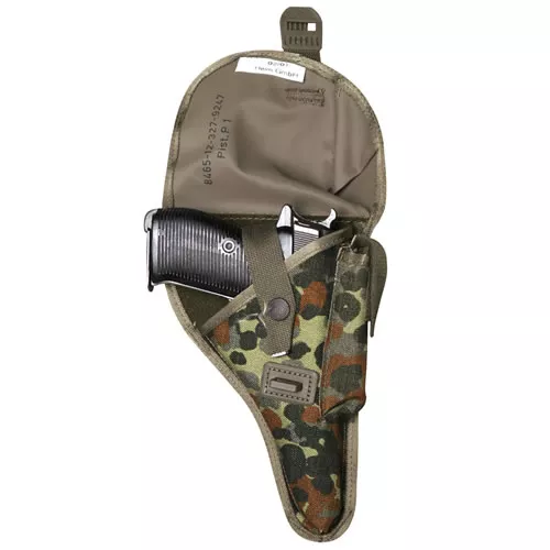 Bundeswehr pouzdro pistolové BW P1(P38) bez adaptéru FLECKTARN