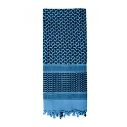 ROTHCO šátek SHEMAGH 105 x 105 cm MODRO-ČERNÝ
