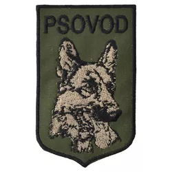 NAVYS nášivka znak PSOVODA ZELENÁ