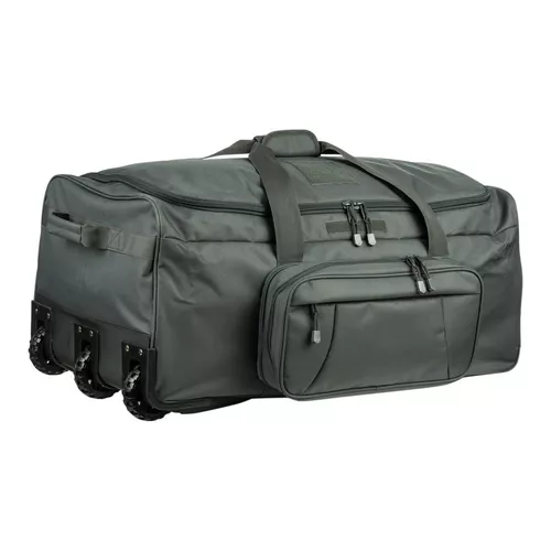 101INC taška COMMANDO na kolečkách ŠEDÁ - WOLF GREY