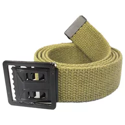 ROTHCO opasek KHAKI s černou provlíkací sponou 110 cm