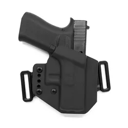 SABRE SYSTEMS pouzdro opaskové vnější OWB GLOCK 43X s railem kydex PRAVÉ
